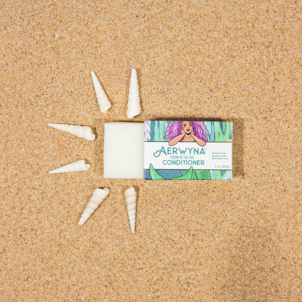 Solid Conditioner Bar with Murumuru Butter & Rice Protein - 3 oz Vegan Hair Care