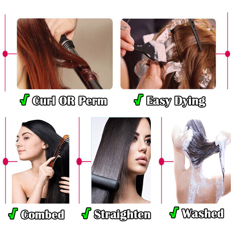 Remy Human Hair Tape-In Extensions 80PCS Full Head Thick Hair Set