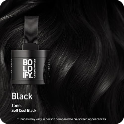 Root Touch Up Powder for Hair Concealer Black | Natural & Long-Lasting