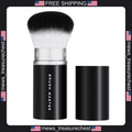 Travel Retractable Kabuki Brush for Blush, Foundation & Powder
