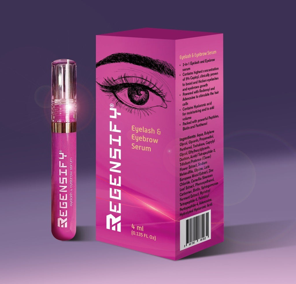 Eyelash & Eyebrow Growth Serum with Capixyl 5% - Thicker, Longer Lashes & Brows