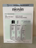 Nioxin Scalp Relief Shampoo Conditioner Serum Set for Sensitive Dry Scalp