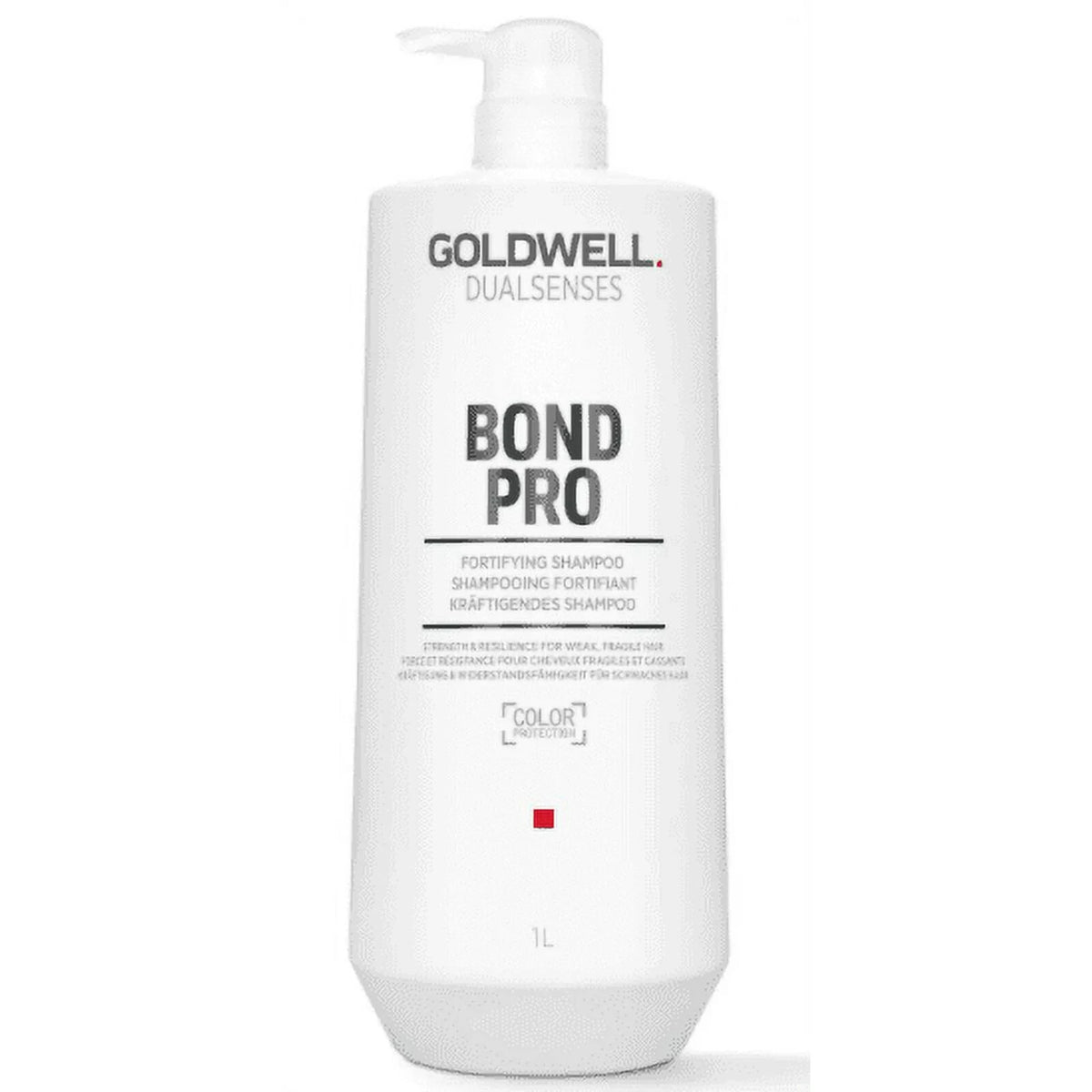 Fortifying Hair Shampoo 1L for Weak, Fragile Hair - Color Protection