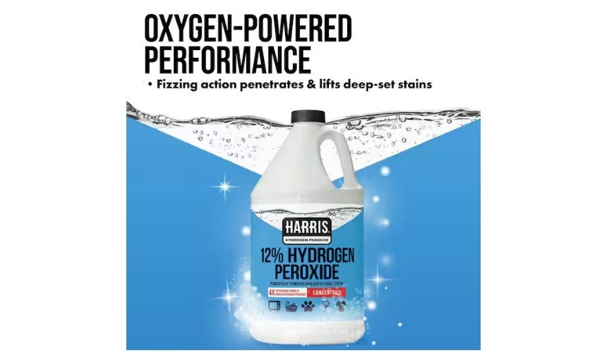 128 Oz All-Purpose Hydrogen Peroxide Cleaner for Stains & Grime