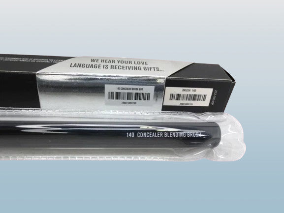 Concealer Blending Brush Set - IL MAKIAGE #140 + Free White Scrunchie