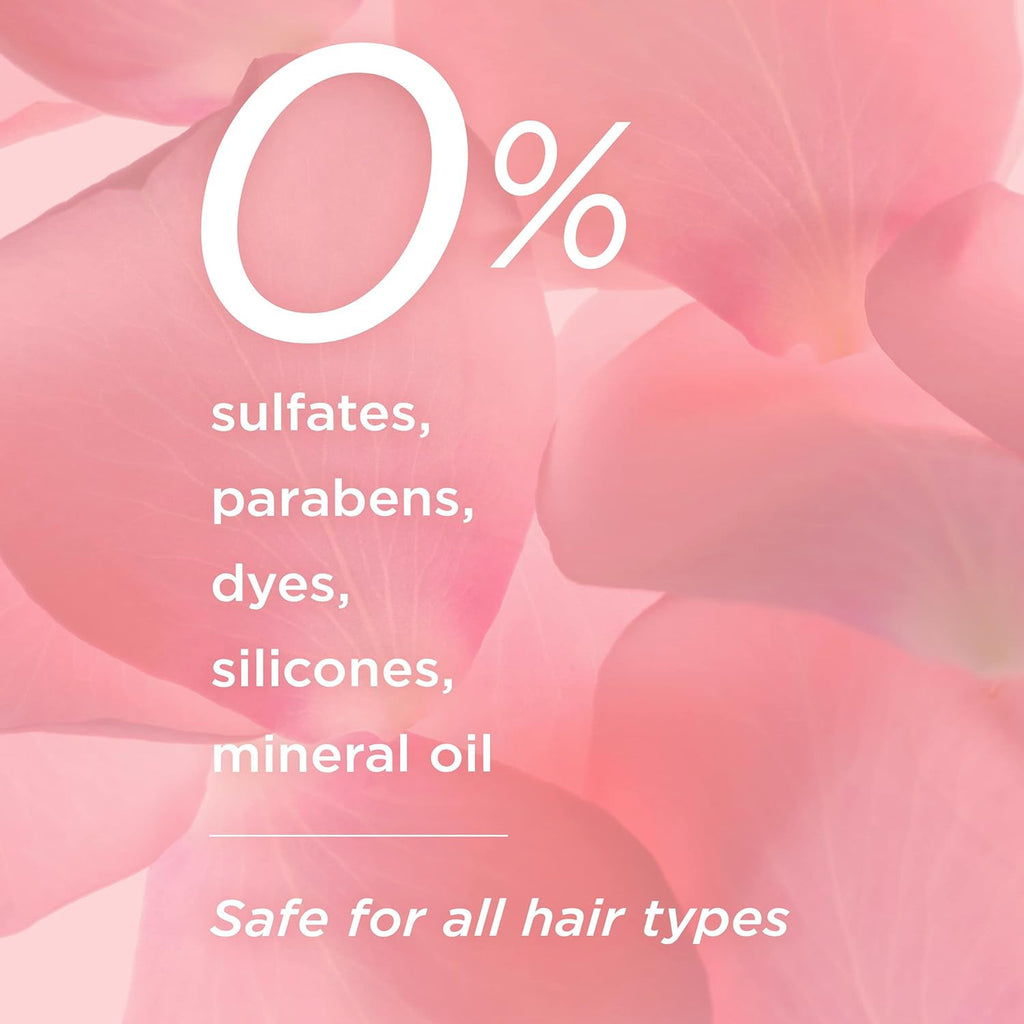 Sulfate-Free Rose Water Shampoo & Conditioner Set for All Hair Types - 17.9oz x2