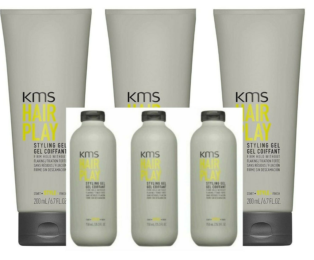 Hair Styling Gel with Long-Lasting Hold & Shine - Multiple Sizes & Quantities