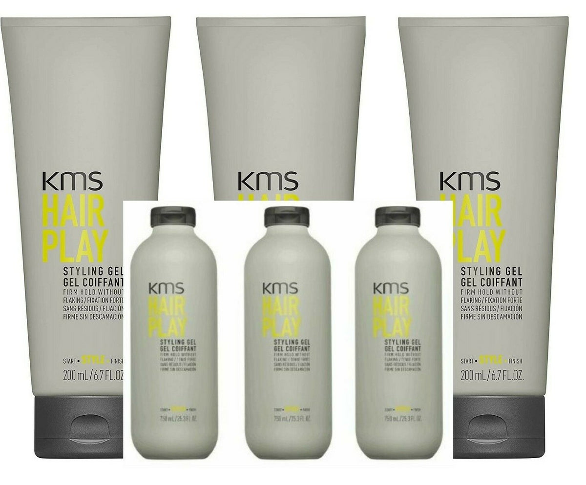 Hair Styling Gel with Long-Lasting Hold & Shine - Multiple Sizes & Quantities