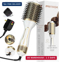 1000W 4-in-1 Dual Voltage Hair Dryer with Ionic Brush - Salon Results