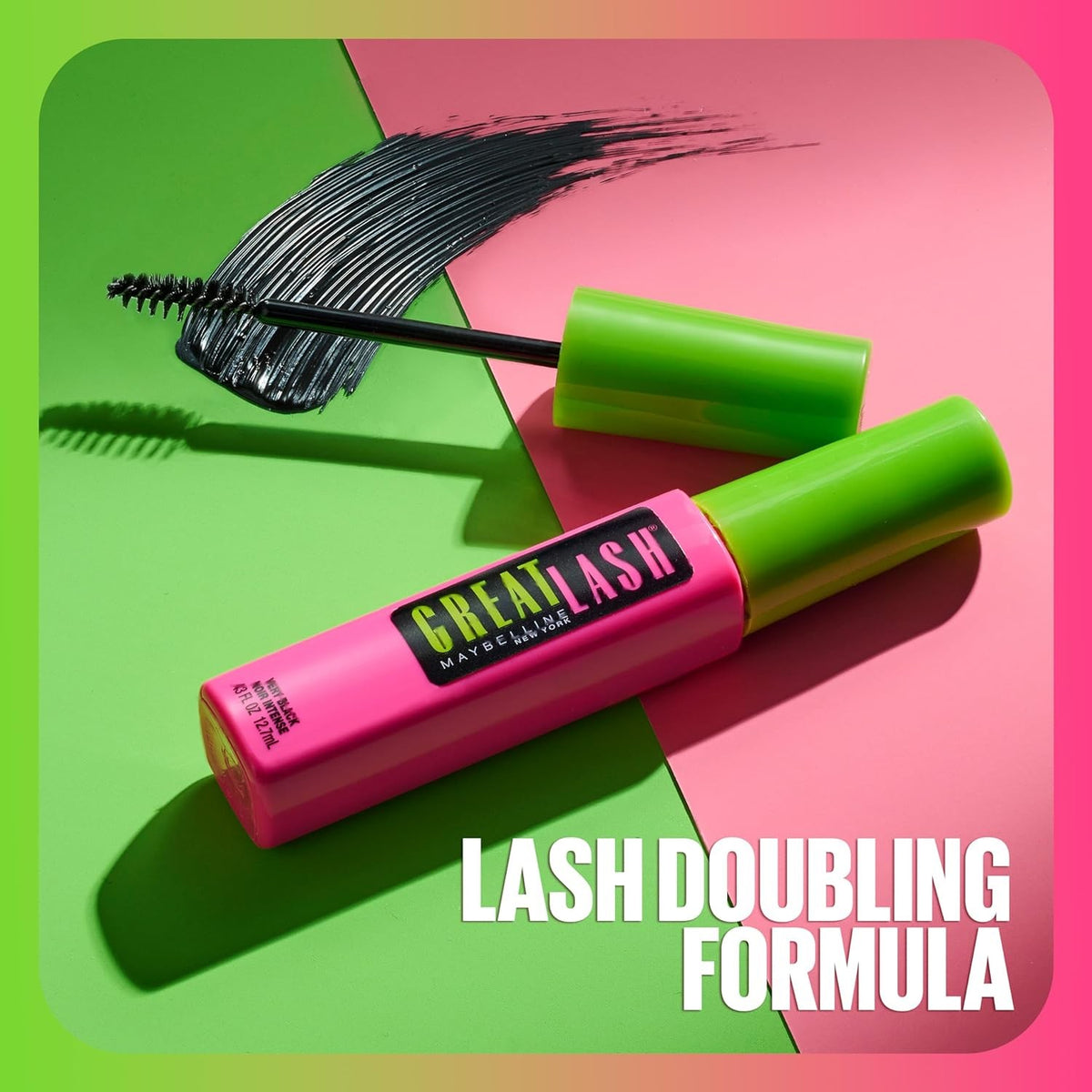 Clear Mascara for Lashes and Eyebrows - Conditioning & Natural Look