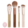Real Techniques New Nudes 2.0 Blurred Base Set - 5 Piece Limited Edition Brush Kit