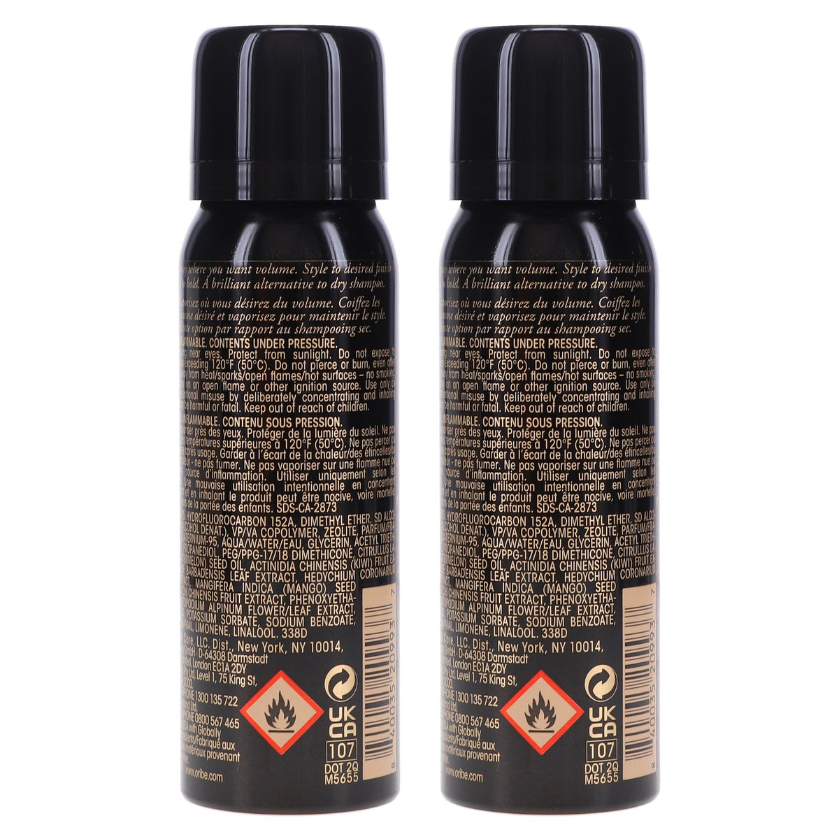 Oribe Dry Texturizing Spray 2.2 oz - 2 Pack for Voluminous Hair