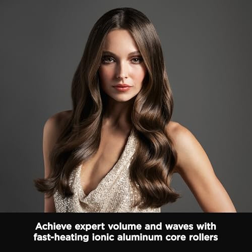Professional Aluminum Hair Rollers Set for Volume & Waves - Ionic Technology
