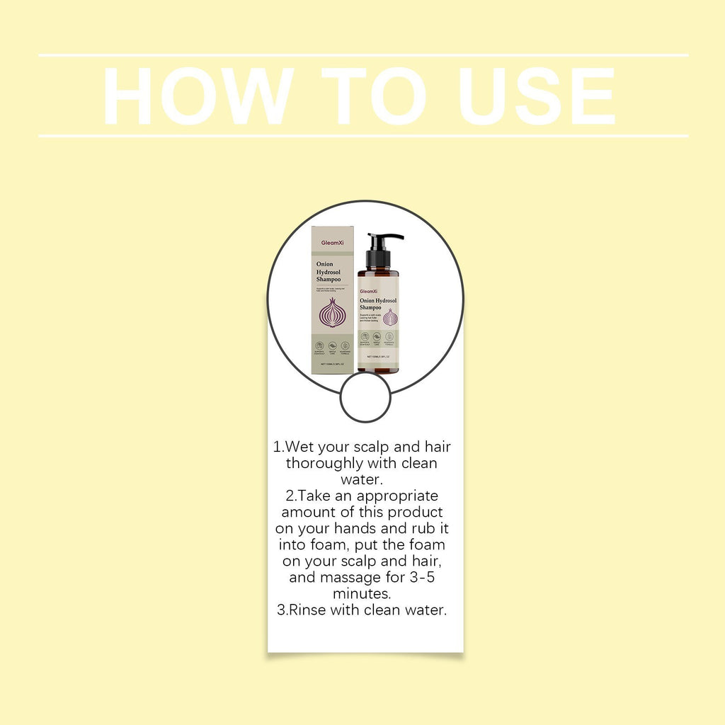 Onion Rosemary Biotin Shampoo for Hair Growth & Thickening - 100ml