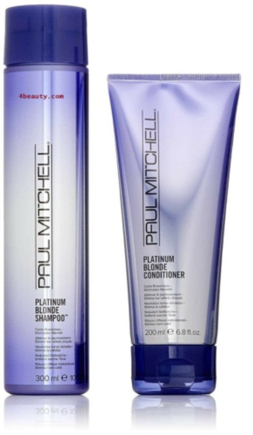 Paul Mitchell Platinum Blonde Shampoo & Conditioner Duo - Brighten & Moisturize Blonde Hair