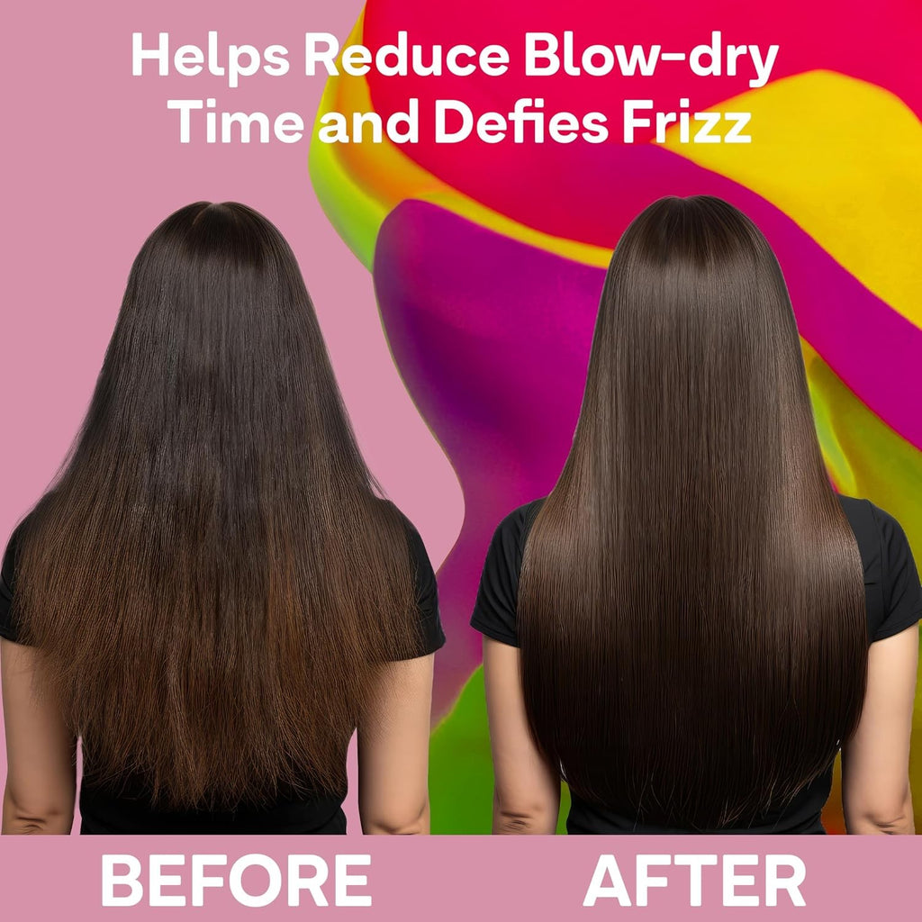 Anti-Frizz Hair Smoothing Lotion with Vanilla Scent - Vegan, Sulfate-Free, 6.7 fl oz