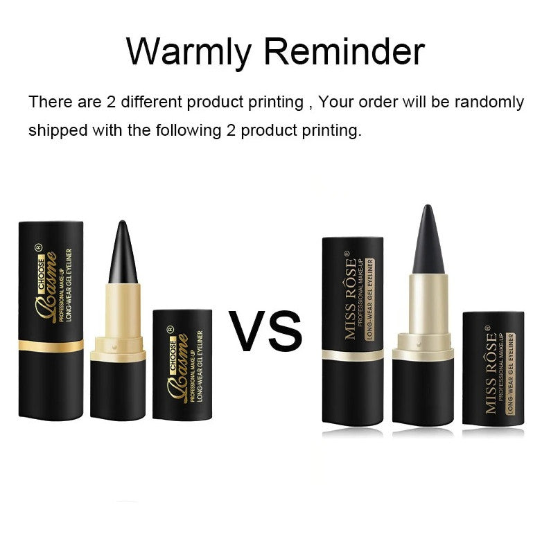 Waterproof Gel Eyeliner Pencil for Precise Eye Makeup - Smudge-Resistant