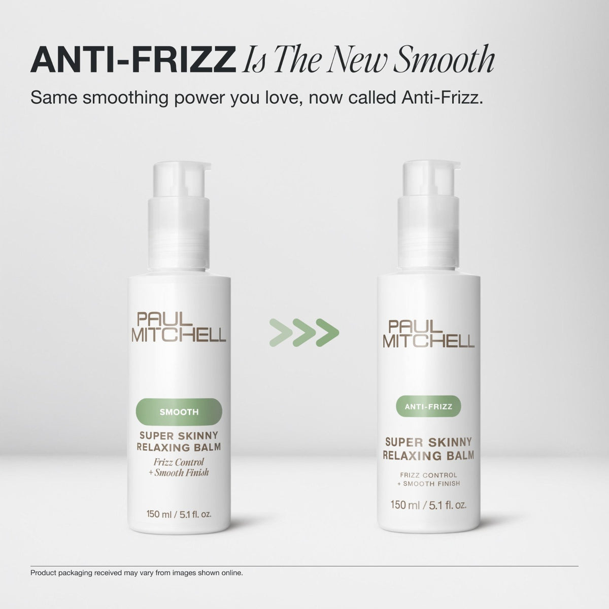 Anti-Frizz Hair Balm for Wavy & Curly Hair - Lightweight Smoothing Treatment 5.1 fl oz