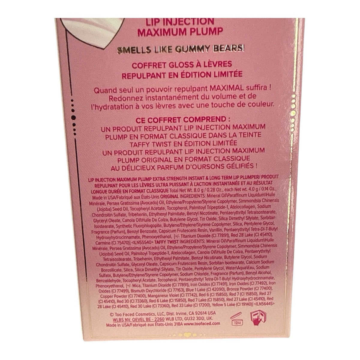 Lip Injection Maximum Plump Duo Limited Edition Lip Gloss Set