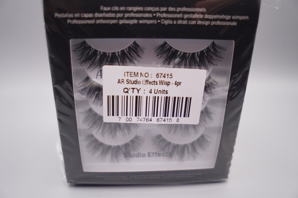 Ardell Wispies False Eyelash Set - 4 Boxes of 4 Pairs Dramatic Volume & Natural Curl