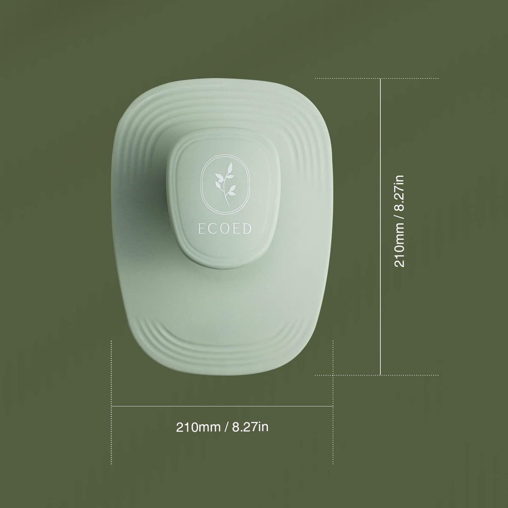 Scalp Massager Shampoo Brush for Dandruff & Hair Care - Green