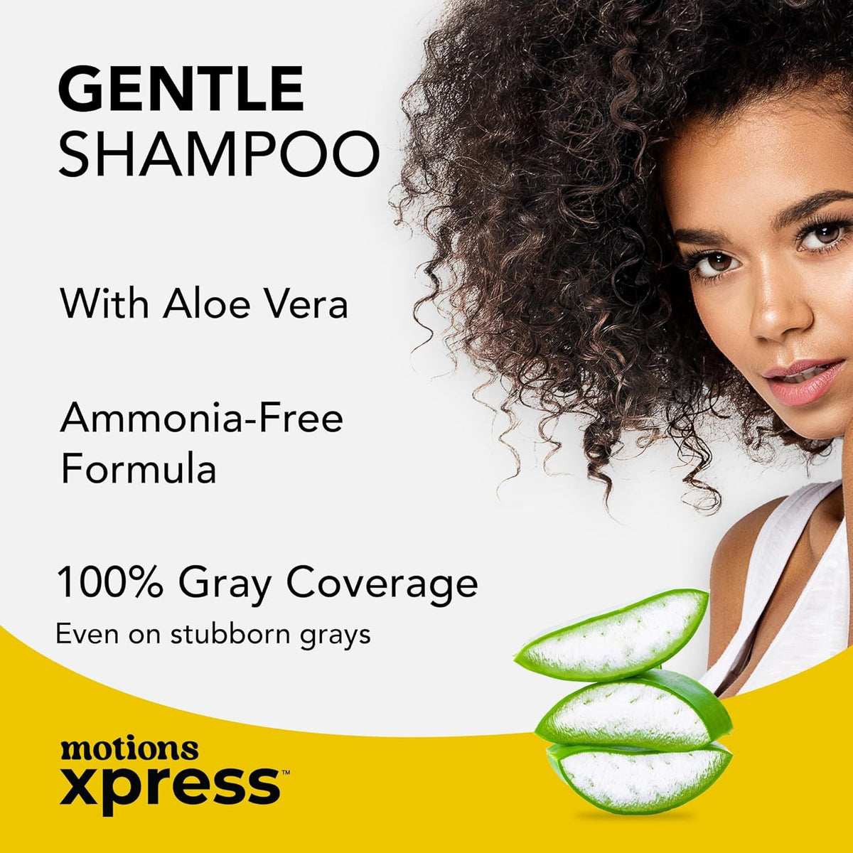 Dark Blonde Permanent Hair Color Shampoo - 5 Minute Gray Coverage, Ammonia Free