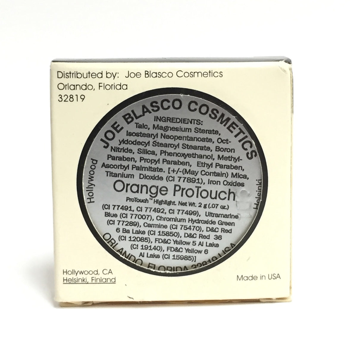 Face Powder - Orange Shade, 0.09 oz Protouch Makeup