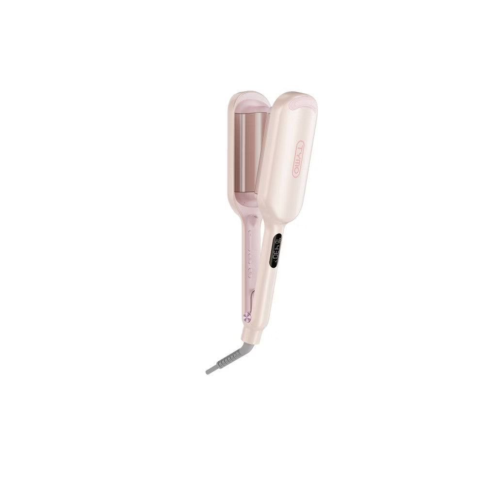 Hair Waver with Deep W-Shaped Design - Champagne Pink