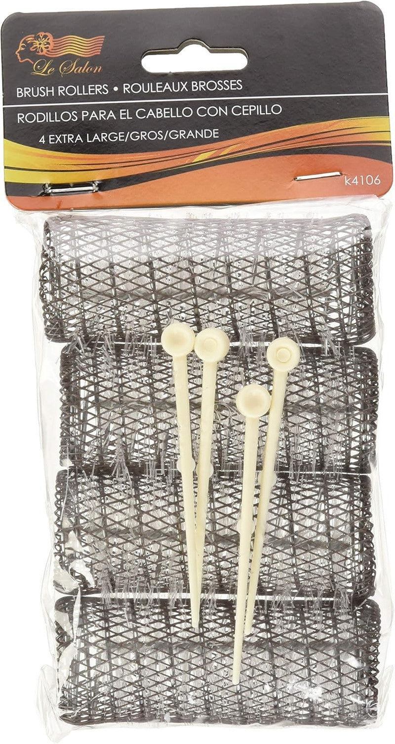Hair Curling Rollers & Pins Set - 8-Piece Long-Lasting Curling Tools