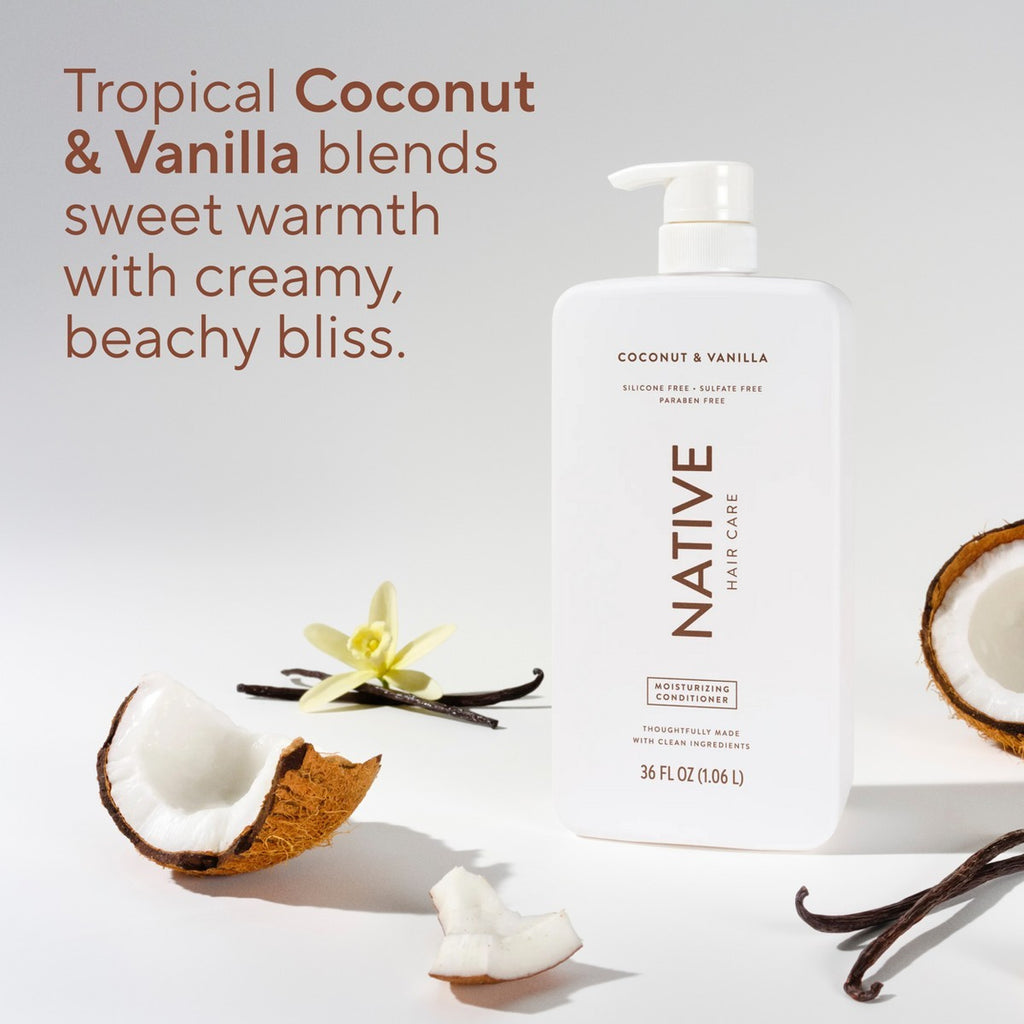Coconut Vanilla Hair Moisturizing Conditioner - Hydrating & Nourishing for All Hair Types