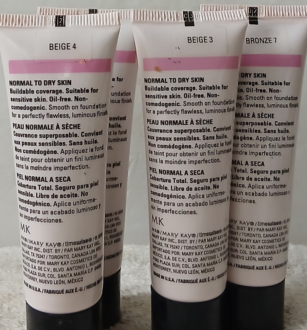 Liquid Foundation for Normal to Dry Skin - Multiple Shades