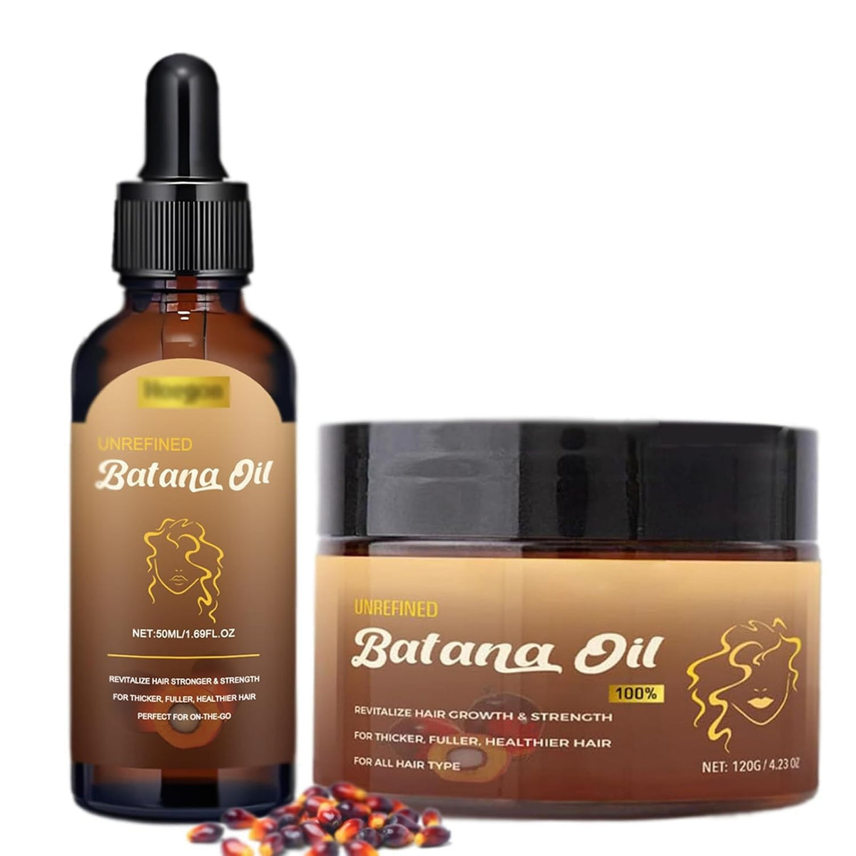 Botana Hair Growth Oil with for Nourishing Scalp & Stronger Hair - 4.23 Fl Oz