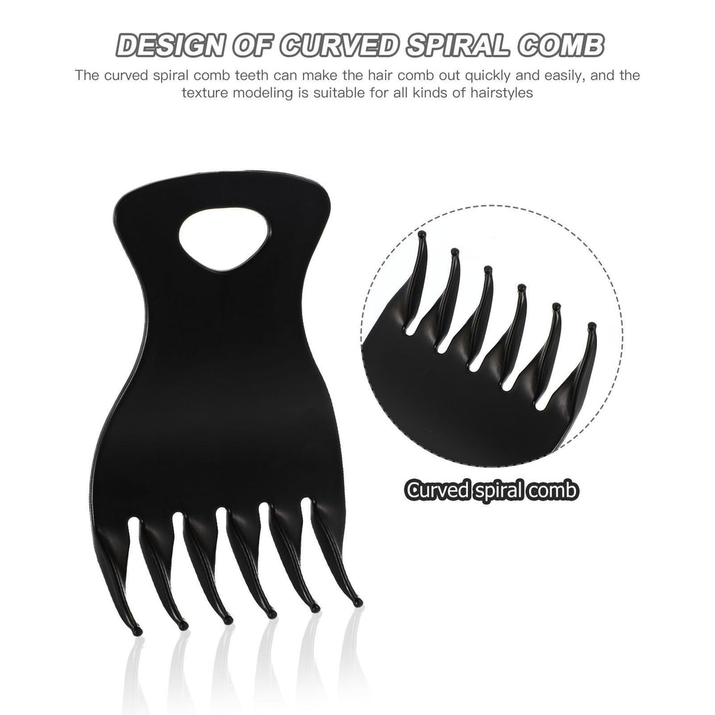Men's Wide Tooth Comb for Hair Styling & Grooming - Vintage Design