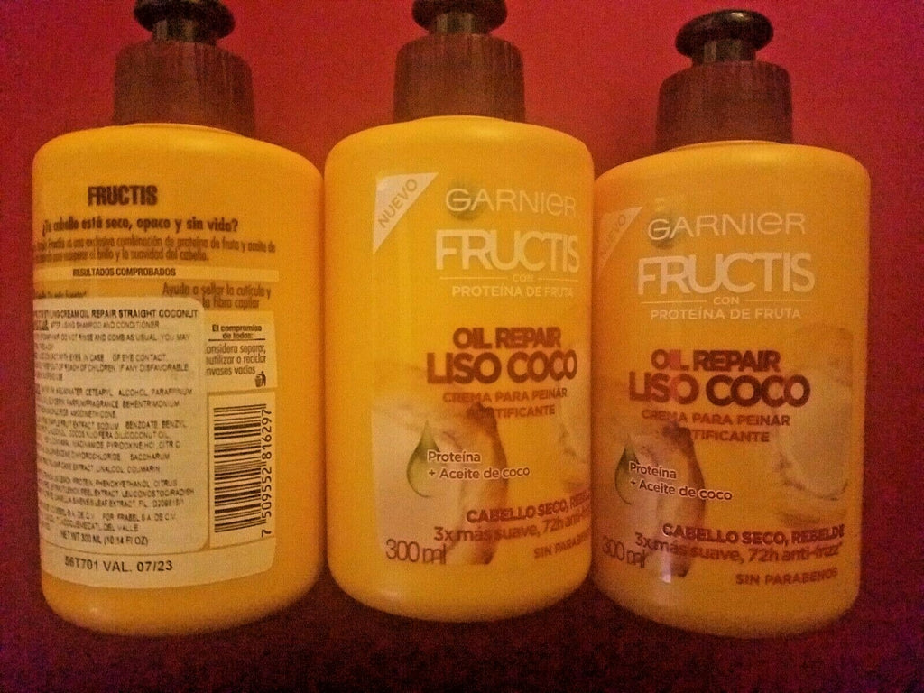 Garnier Leave-In Conditioner for Dry and Frizzy Hair - 3 Pack