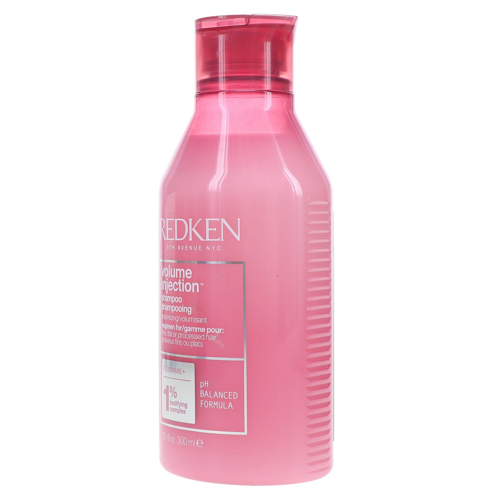 Redken Volume Injection Shampoo 10.1 oz - Volumizing Hair Care for Fine & Flat Hair