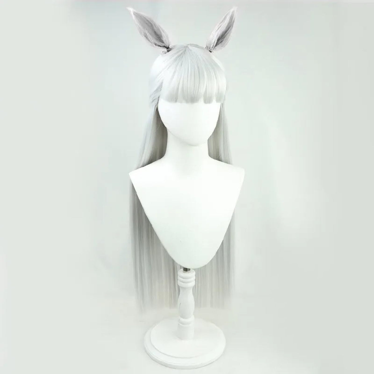 Anime Cosplay Wig and Tail Set for Gold Ship Character Halloween Costume