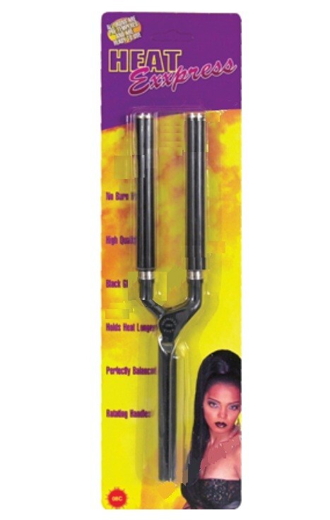 3/8 Inch Curling Iron for Hair Styling - HEAT EXXPRESS Model 08C