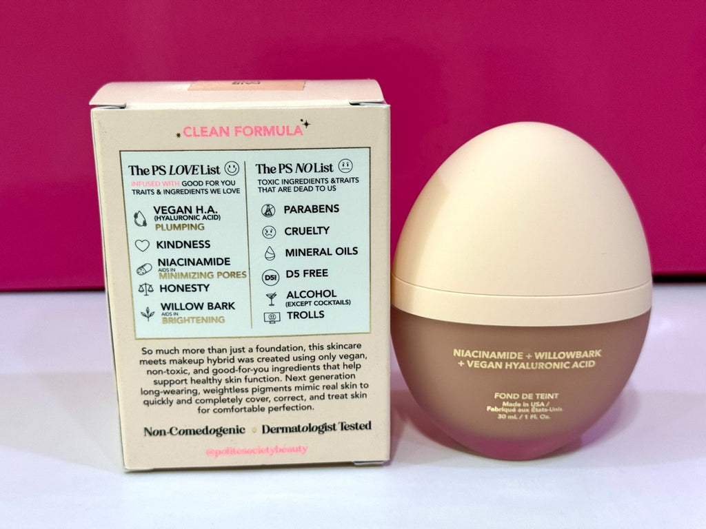 More Than a Pretty Face Foundation - Skin Caring, Choose Shade