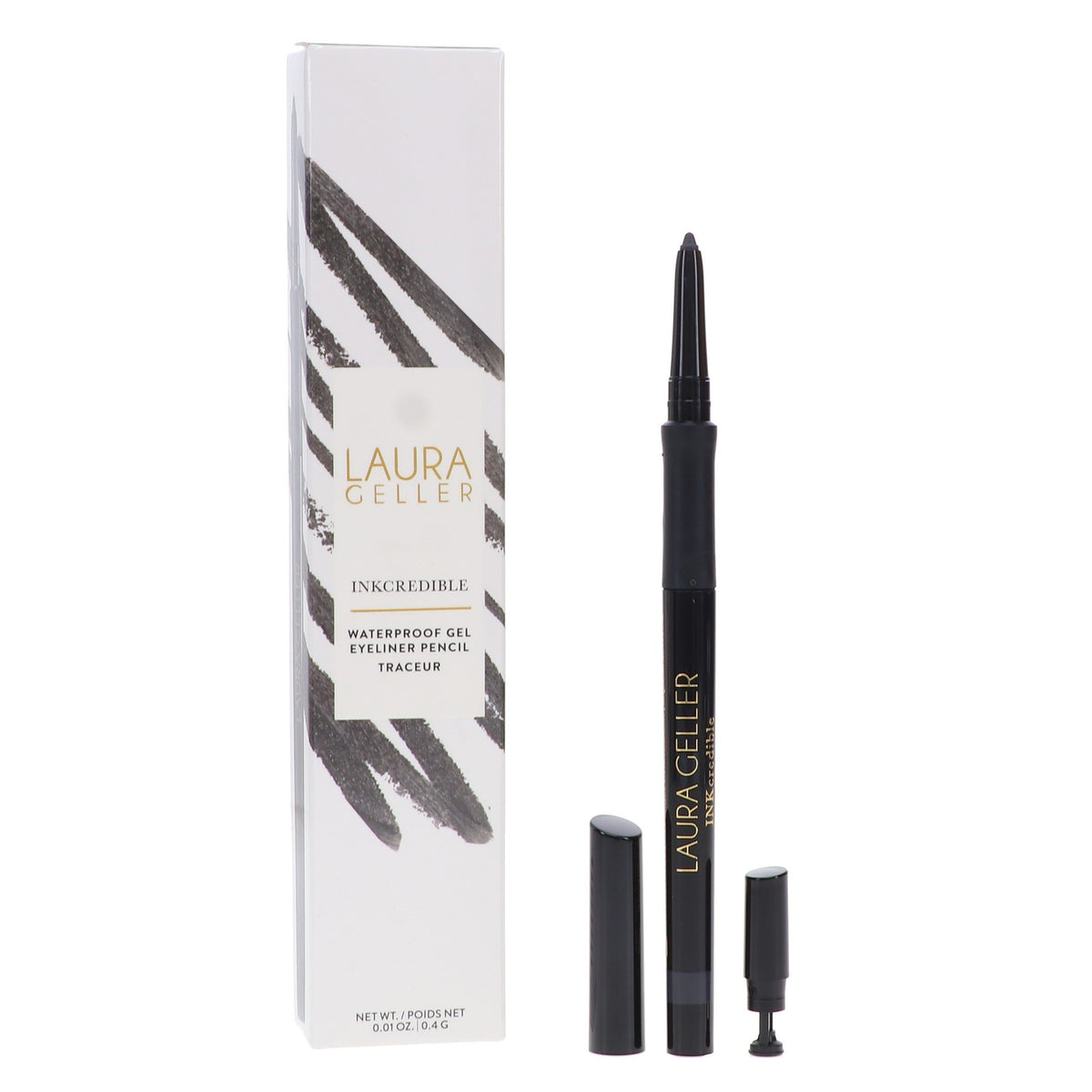 INKcredible Waterproof Gel Eyeliner Pencil Graphite - 0.01 oz