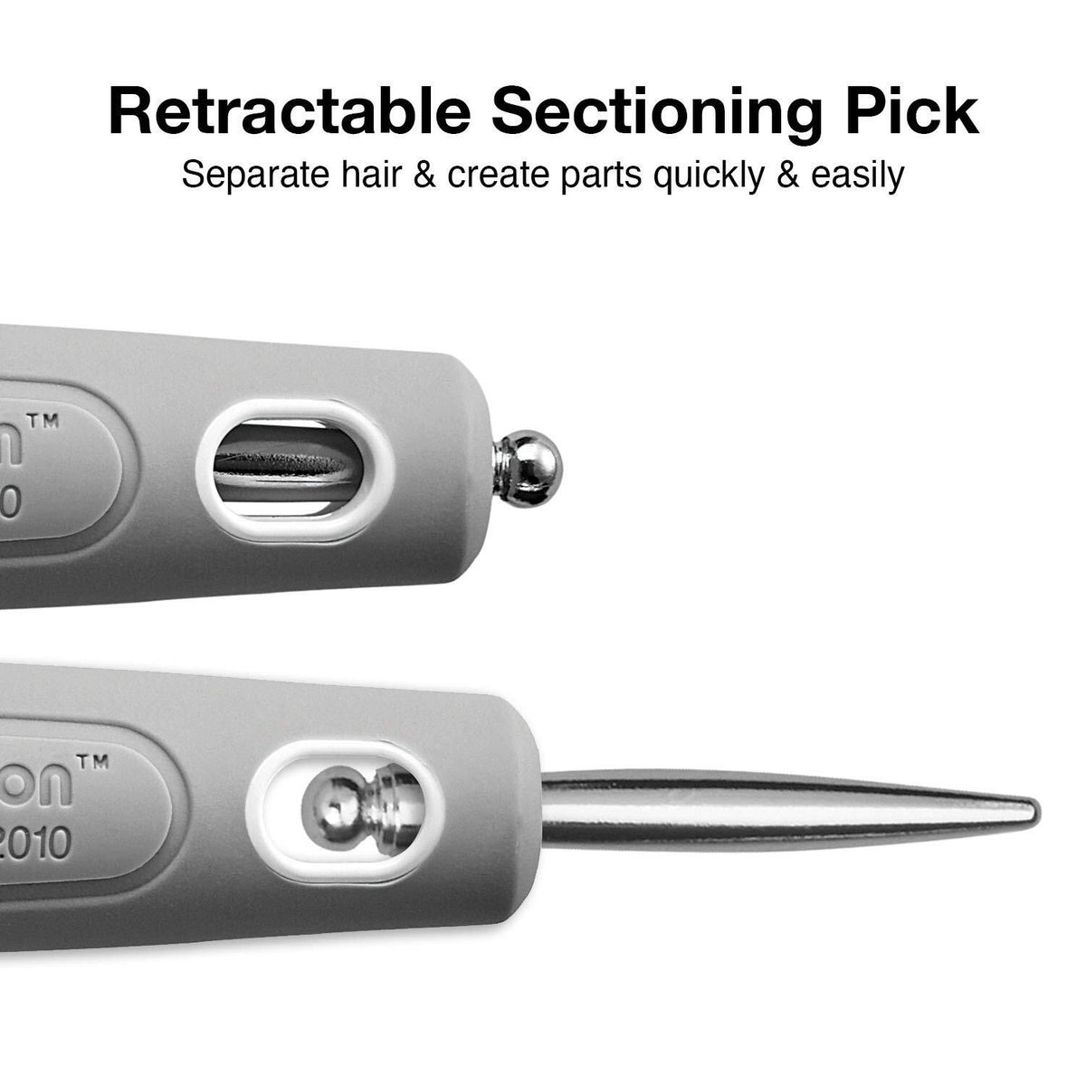 Ceramic Ion Round Thermal Hair Brush 0.75 Inch - Professional Styling Tool