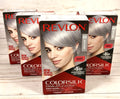 Revlon Colorsilk Silver Blonde Permanent Hair Color 4-Pack - Ammonia-Free, Keratin Enriched