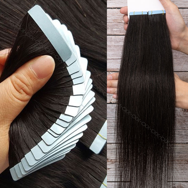 Remy Human Hair Tape-In Extensions - Highlight Ombre 100G