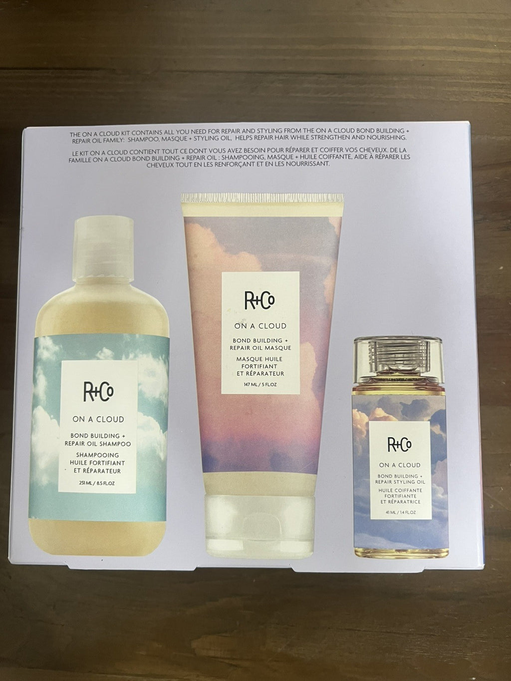 Hair Repair Kit with Shampoo, Masque & Hair Oil for Damaged Hair