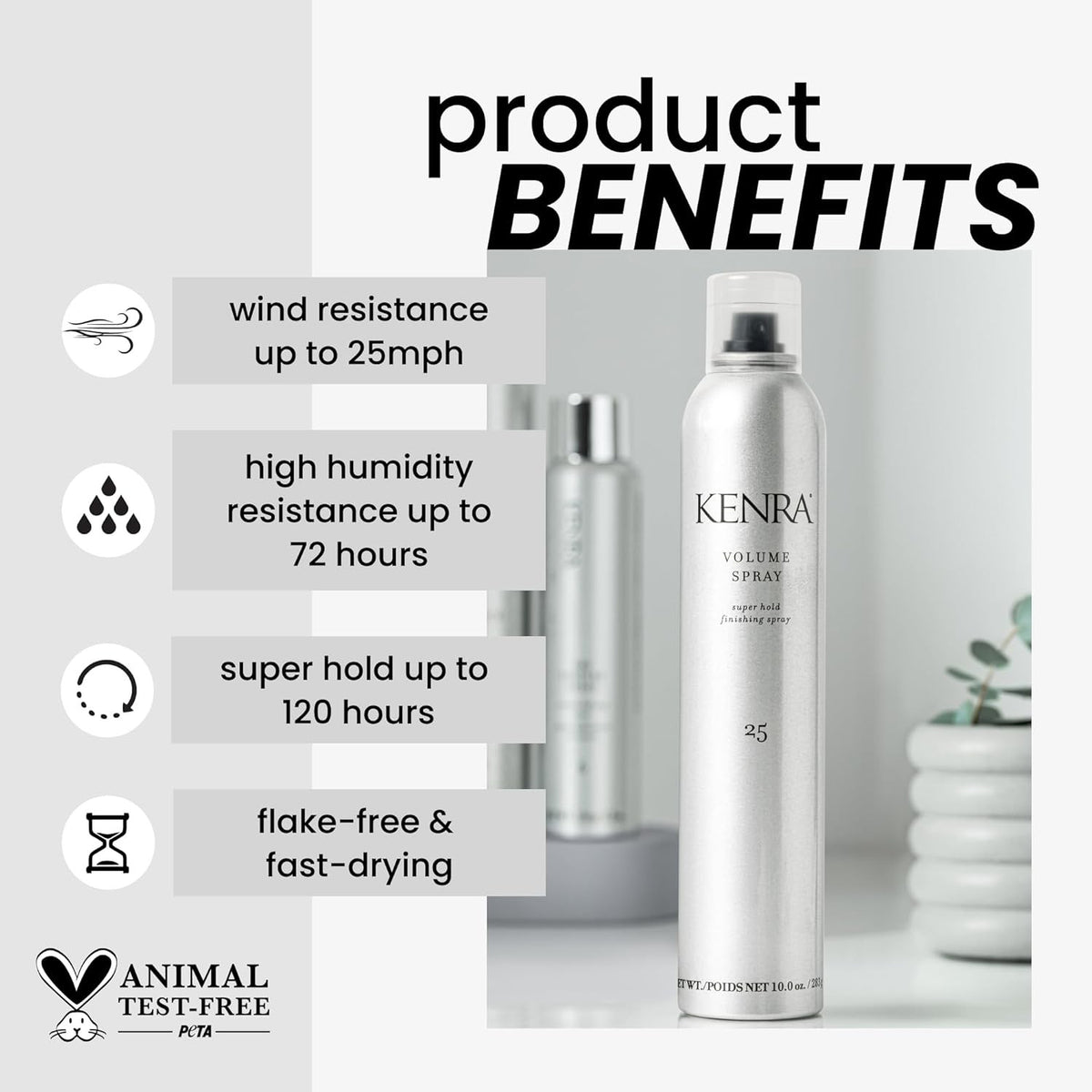 Kenra Volume Spray 25 Super Hold Hair Spray - 16 oz
