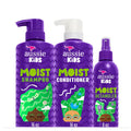 Kids Hair Care Bundle Set - Gentle Tangle-Free Shampoo 40 Fl Oz