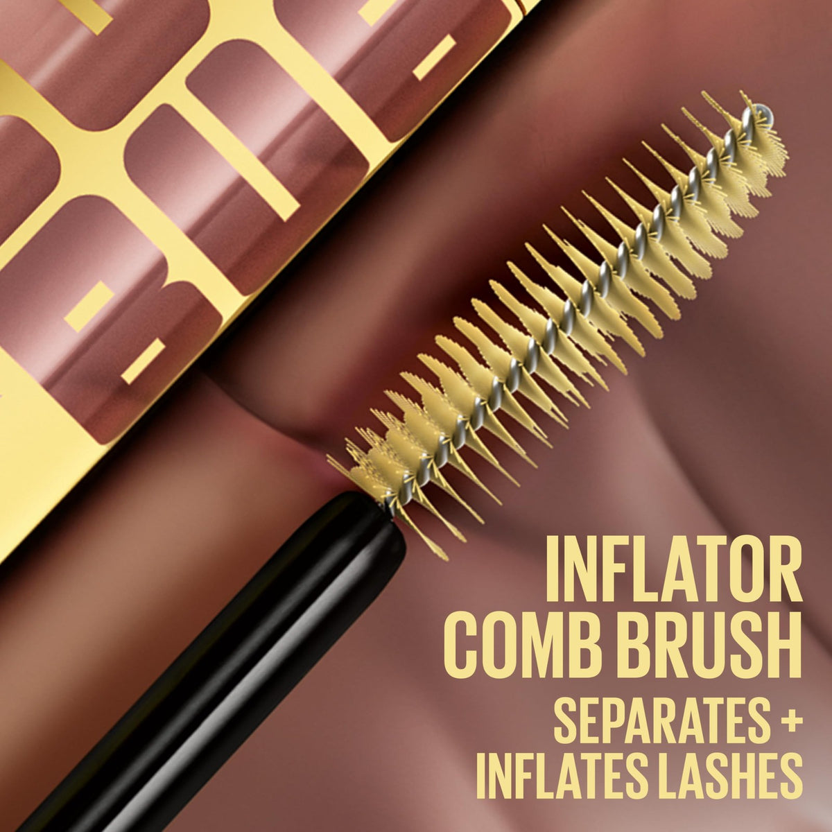 Maybelline Colossal Bubble Mascara Waterproof Blackest Black - Volumizing & Lengthening