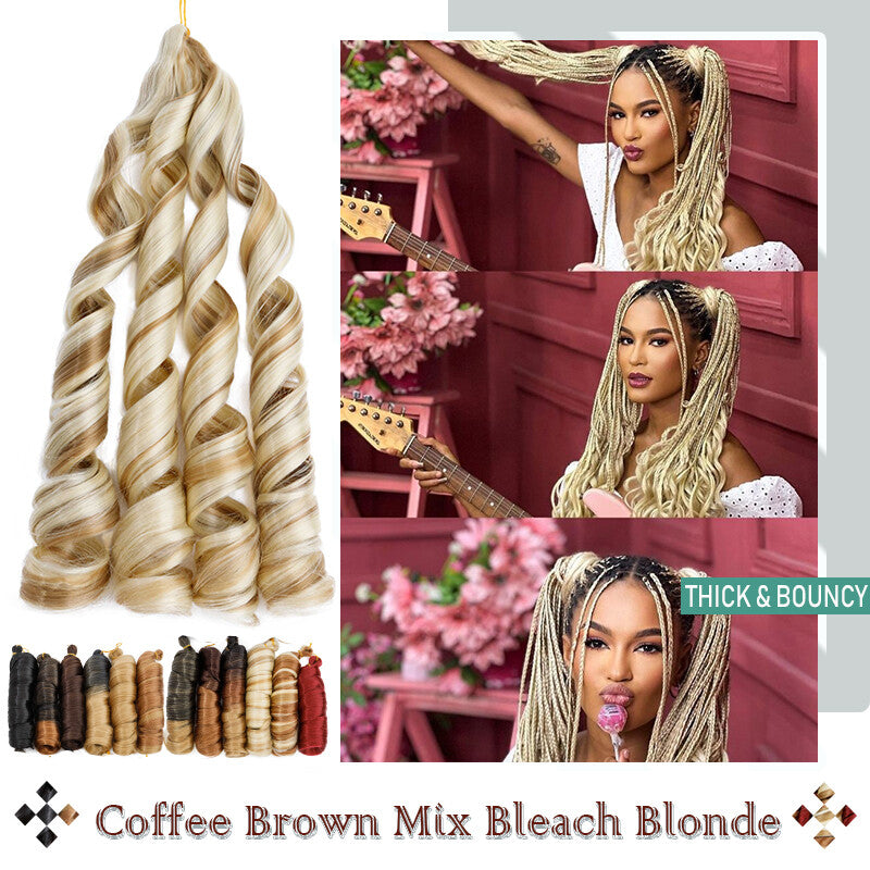 Loose Wave Braiding Hair Extensions Afro French Curls for Crochet & DIY Styles