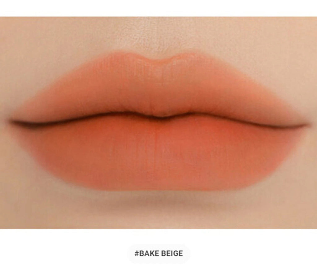 3CE Water Tint Lipstick in Bake Beige 4.6g - Soft Matte Finish, Long-Lasting