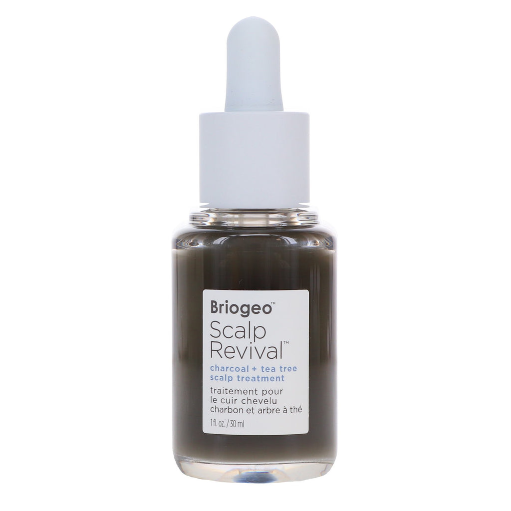 Scalp Treatment with Charcoal & Tea Tree - 1 oz for Dry Flaky Skin