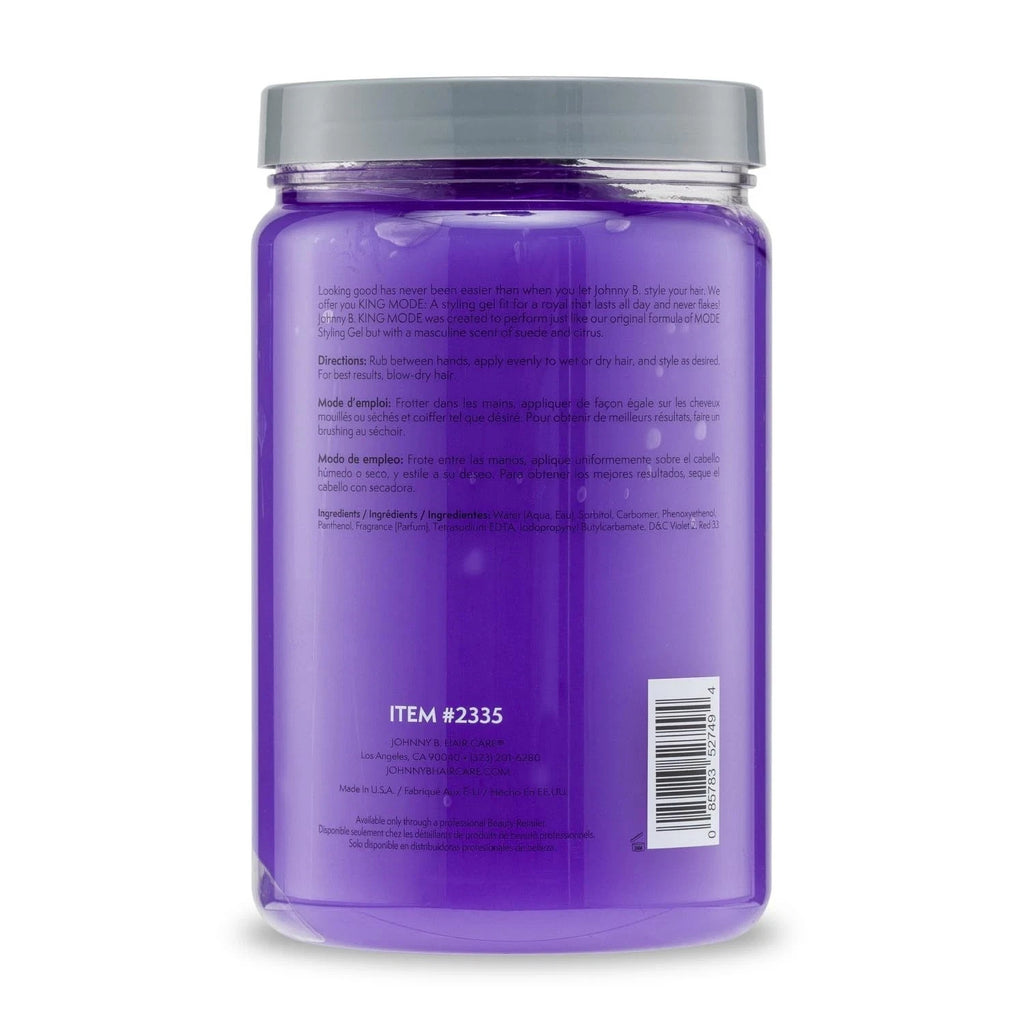 Unisex 32oz Hair Styling Gel - Strong Hold, High Shine, Alcohol-Free
